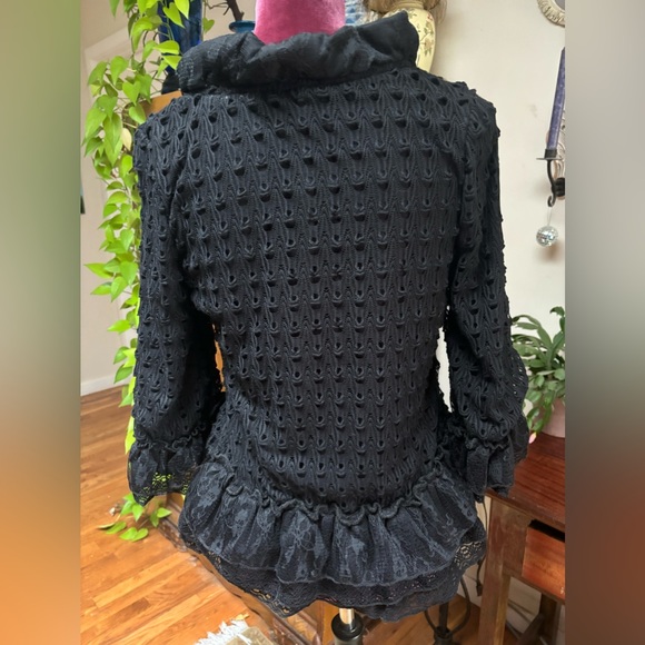NWT! Pretty Angel Victorian Goth Cardigan - Picture 2 of 4